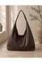 Women's Large Size Soft Textured Hobo Shoulder Bag for Daily Use Stylish Design - 2