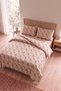 Sarmaşık Double Duvet Cover Set |   200X220 cm Duvet Cover, 2 Pieces of 50X70 cm Pillowcases and Fitted Sheet |   Cotton Soft Texture