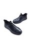 Genuine Leather Laceless Men's Black Seasonal and Winter Comfort Shoes M24276 - 4