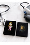 Doctor Themed Keychain and Doctor Brooch Gift Set |   Special Premium Gift for Health Care Workers - 2