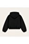 Bomber Hooded Zippered Cashmere Jacket - 2