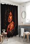 African American Girl Patterned Shower Curtain, Bathtub Curtain 175X200Cm - 5