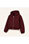 Bomber Hooded Zippered Cashmere Jacket - 3