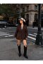 Women's Double-Breasted Nubuck Jacket - 3