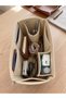 Kare Ic Cepli Canta Ici Organizer Cream Color 28 X 15 X 12 Dimensions (Length X Height X Width) - 7