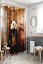 Panda Patterned Shower Curtain in the Bathroom, Bathtub Curtain 175X200Cm - 5