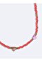 Red Beaded Necklace - 2