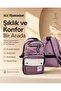 2057 Multi-Compartment School and Daily Backpack – Large Internal Volume, Adjustable Straps, Back Zipper Pocket – Color Options Available - 3