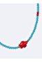 Blue Beaded Necklace - 2