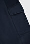 Boy's navy blue sweatpants with elastic waist - 3