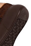 Women's Brown Lace-Up Thick Sole Sneaker Af168002Sk - 8