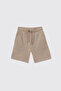 Baby Boy Beige Shorts with Pockets