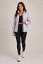 Women's Stone Raincoat with Detachable Hood, Water and Wind Resistant, Zippered, Rain Jacket - 5