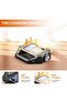 Emergency Solar-powered Flashlight, Portable Multi-functional USB Rechargeable LED Spotlight - 2