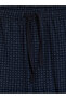 Ozmarka New Season Navy Blue Regular Fit Men's Pajama Bottoms 2-Pack - 5