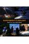 Solar Handheld Flashlight with USB Cable, 6 Modes Rechargeable Multifunction Lights Super Br - 7