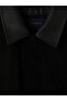 Vizyon New Season Black Regular Fit Contrast Collar Men's Jacket - 6