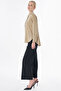 Half Pat Basic Blouse Beige - 4