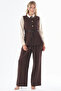Vest and Pants Double Set Brown - 2