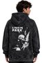 Linkin Park Rock Metal Music Band Printed Unisex Oversize Premium Washable Hoodie Sweatshirt