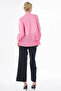 Pleated Cotton Tunic Pink - 4