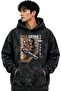 Mikasa Ackerman Attack on Titan Anime Printed Unisex Oversize Washable Premium Hoodie Sweatshirt - 2
