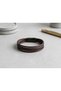 Corzelli Truffle Dark Brown Leather Men's Bracelet - Multi-Strand Weave Model - 3