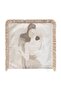 Modern Art Fringed Throw Pillow Cover with Romantic Embracing Couple Silhouette Figure - 4