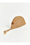 Özmarka New Season Beige Straw Women's Handbag - 2