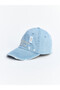 Vizyon New Season Blue Embroidery Detailed Women's Cap Hat - 2