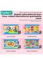 5-In-1 Educational Wooden Toys, Multi-functional Wooden Activity Cube, Montessori Toys, Busy Cube Toys for Toddlers and Kids over 36 Months - 3