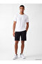 Özmarka New Season Black Standard Fit Men's Shorts