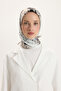 Patterned Twill Scarf Prime Ecru - 2