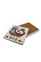 Mardin Şahmeran and Motifs Printed Natural Stone Coaster 10X10 1G-Ş3M