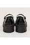 Maren Patent Leather Buckle Thick Sole Women's Mary Jane Shoes Black - 5