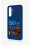 Samsung A56 Compatible Amsterdam Patterned Silicone Case - 4