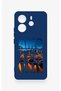 Redmi Note 14 4g Compatible Amsterdam Patterned Silicone Case - 2