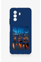 Huawei Nova Y70 Compatible Amsterdam Patterned Silicone Case - 2