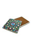 Islamic Geometric Pattern Printed Natural Stone Coaster 10X10 Kd-8