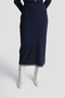 Striped detailed knitwear set navy blue - 7