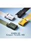 G5 Rechargeable EDC Flashlight, 400 Lumens Dual Light Sources Mini RGB Flashlight, Magnetic Keychain Flashlight, Portable Pocket Light for Outdoor, Camping, Home & Emergency Use (Yellow) - 2