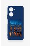 Vivo Y18 Compatible Amsterdam Patterned Silicone Case - 2