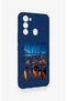 Tecno Spark 8C Compatible Amsterdam Patterned Silicone Case - 3