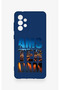 Samsung-A73 Compatible Amsterdam Patterned Silicone Case - 3