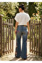 Flora Çiçek İşlemeli Jean - 5