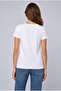 Women's basic v-neck t-shirt white - 2