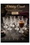 6 Pcs Mini Coffee Cups with Stand Origami Striped Cup 80 Cc Volume 10 cm Length 5 cm Mouth Width Mini Product - 2