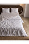 Antonia Single 100% Cotton Ranforce Printed Sheet and Duvet Cover Set - Beige - 2