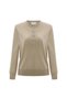 Thin Knitted Beige Buttoned Collar Knitwear - 6