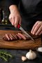 Set of 2 Meat Cutting and Slicing Knives 22 cm - 2
